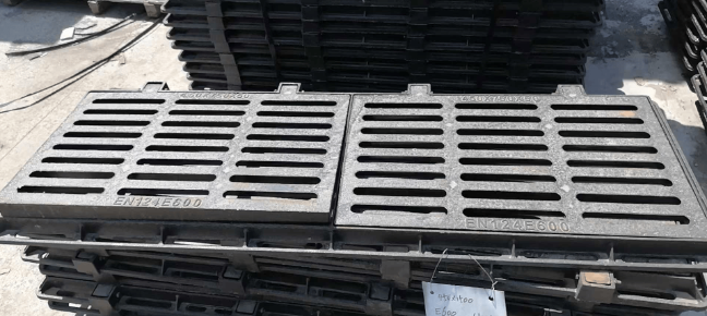 百色球墨铸铁连体双篦展示